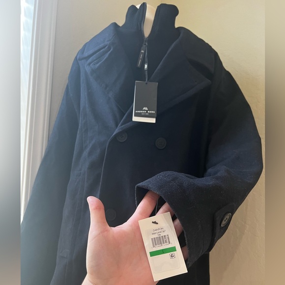NWT Danton Melton Peacoat by Andrew Marc - Picture 8 of 15